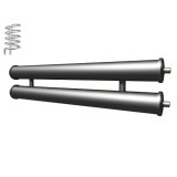 Регистр отопления РАП-2x159x4,0-2000 автономный двухрядный с плоскими заглушками