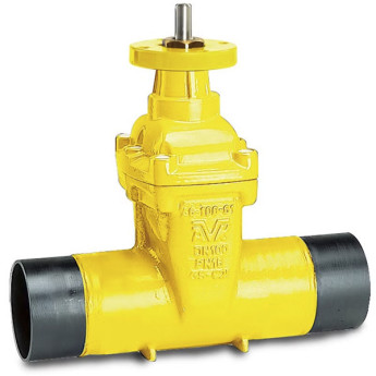 Задвижка AVK 46/78 DN 250 PN 16 с длинными сварными патрубками