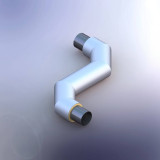 Z-образный элемент трубопровода ст. 273х7,0-1-ППУ-ОЦ
