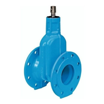 Задвижка HAWLE 4000A DN 250 PN 16 фланцевая клиновая чугунная с обрезиненным клином короткая в монолитном корпусе