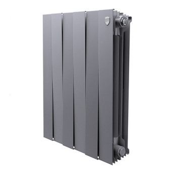 Радиатор биметаллический Royal Thermo PianoForte 500 (6 cекций) Silver Satin