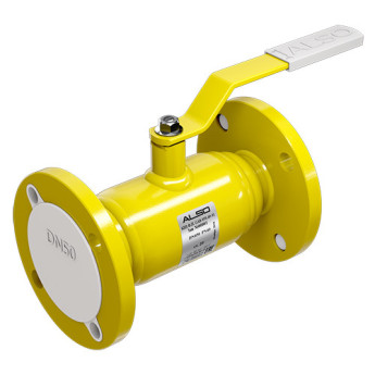 Кран шаровой газовый ALSO КШ.Ф.П.GAS.065.16-01 Ду 65 Ру 16 полнопроходный фланцевый