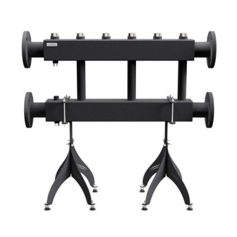 Коллектор распределительный GIDRUSS MK-400-3x32 3-х контурный НР 1 1/4" Ду 65 Ру 6 модульный