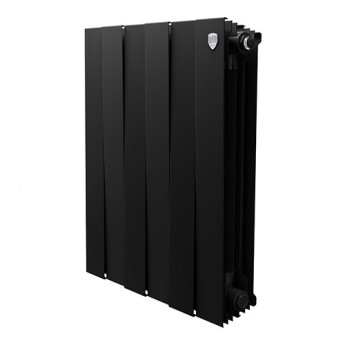 Радиатор биметаллический Royal Thermo PianoForte 500 (6 cекций) Noir Sable