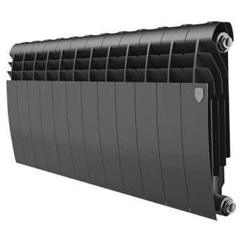 Радиатор биметаллический Royal Thermo BiLiner 350 (12 секций) Noir Sable