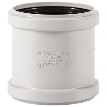 Муфта надвижная PP-MD Ostendorf Skolan Safe SKU DN 90 (ремонтная)