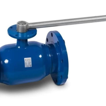Кран шаровой TEMPER 28445500 стандартнопроходной фланцевый DN 500 PN 25 с фланцем для установки привода