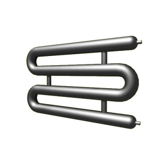 Регистр отопления РЗЭ-4x133x4,0-2000 змеевиковый четырёхрядный с эллиптическими заглушками