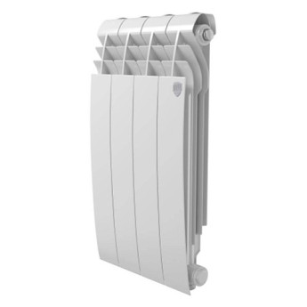 Алюминиевый радиатор Royal Thermo BiLiner Alum 500 - 04 секц. Bianco Traffico
