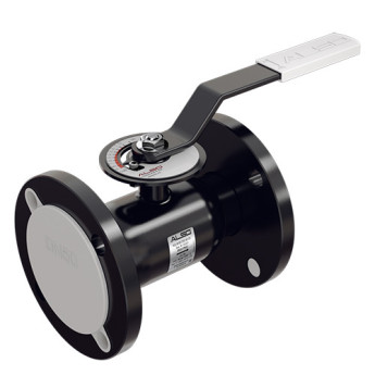Кран шаровой ALSO КШ.Ф.BV.040.40-01 Ду 40 Ру 40 запорно-регулирующий фланцевый без ниппелей для подключения измерительного оборудования