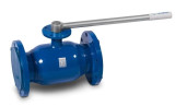 Кран шаровой TEMPER 28466250 стандартнопроходной фланцевый DN 250 PN 25 с фланцем для установки привода