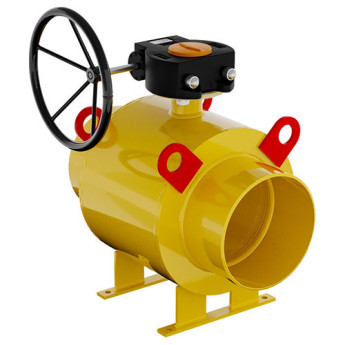 Кран шаровой Маршал 11с67п GAS PRO ЦП.00.3 DN 350 PN 16 полнопроходной под приварку