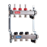 Коллекторная группа BARBERI 8M 6-ти контурный ВР-НР 1"x3/4" DN 25 PN 6 с регулирующими клапанами