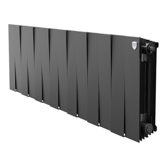 Радиатор биметаллический Royal Thermo PianoForte 300 (14 секций) Noir Sable