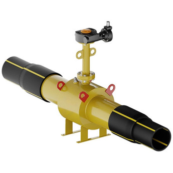 Кран шаровой подземный Маршал 11с67п GAS PRO 3ЦПП.00.3 DN 250 PN 10 полнопроходной под приварку