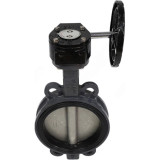 Затвор дисковый чугунный Benarmo 2012R DN 350 PN 16 поворотный межфланцевый с редуктором