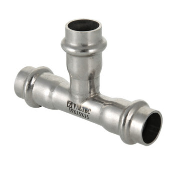 Тройник VALTEC VTi.931.I DN 76 PN 16 нержавеющая сталь