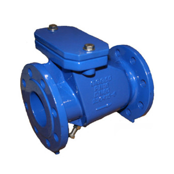 Клапан обратный ABRA D-023 DN 250 PN 10 канализационный поворотный фланцевый