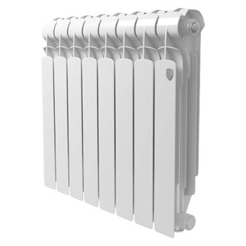 Алюминиевый радиатор Royal Thermo Indigo 500 2.0 - 08 секц. RAL9016
