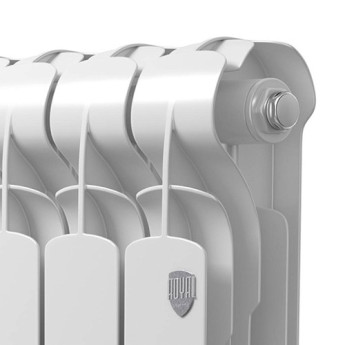 Алюминиевый радиатор Royal Thermo Indigo 500 2.0 - 12 секц. RAL9016