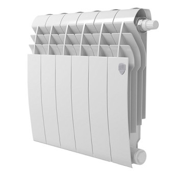 Радиатор биметаллический Royal Thermo BiLiner 350 V (6 секций) Bianco Traffico