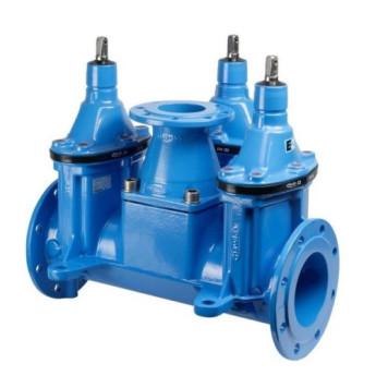 Задвижка HAWLE 4460E2 DN 150/3 PN 16 фланцевая клиновая чугунная с обрезиненным клином типа Комби-III с пожарной подставкой