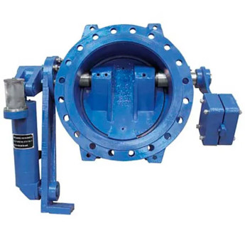 Клапан Tecofi CP4248 DN 700 PN 16 обратный поворотный фланцевый с противовесом