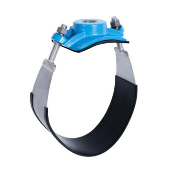 Врезной хомут HAWLE 5250 DN 280 PN 16 системы HAKU с отводом с внутренней резьбой 1 1/4"*