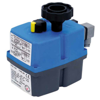 Электропривод неполнооборотный Genebre 5803 48 24V/220V IP65
