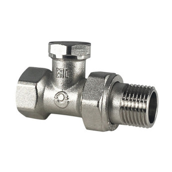 Клапан радиаторный VALFEX VF.020.N ВР-НР 3/4" DN 20 PN 10 настроечный прямой