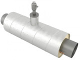 Тройник с воздушником Ду 50 273х10,0/400 стальной в изоляции ППУ-ОЦ