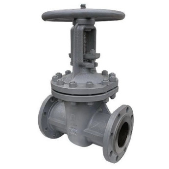 Задвижка 30с15нж DN150 PN40 фланцевая клиновая сталь под штурвал