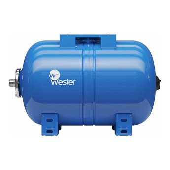 Гидроаккумулятор Wester WAO 50 НР 1" DN 365 PN 10 мембранный горизонтальный для систем водоснабжения