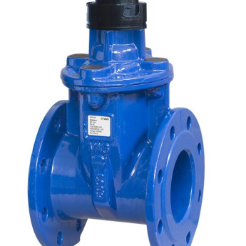 Задвижка VAG EKOPlus DN 400 PN 10 фланцевая клиновая чугунная со штурвалом с обрезиненным клином