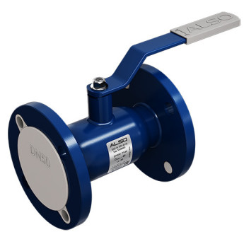 Кран шаровой ALSO RS КШ.Ф.RS.050.40-02 Ду 50 Ру 40 стандартнопроходный фланцевый, корпус - 09Г2С