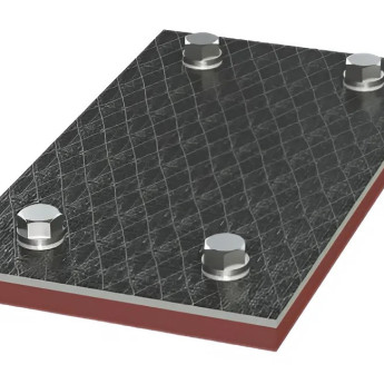 Плита опорная Т43.05 Ду 108 мм Серия 4.903-10 выпуск 5 с диэлектрической прокладкой