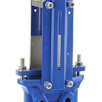 Задвижка GROSS DN 900 PN 2 шиберная с выдвижным штоком c электроприводом ГЗ