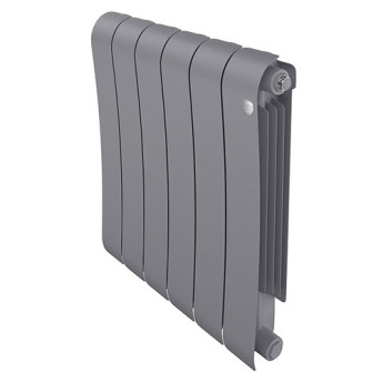 Радиатор биметаллический Royal Thermo Infinity 500 (6 cекций) Silver Satin