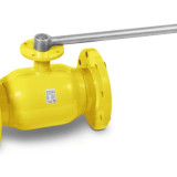 Кран шаровой газовый TEMPER 39445250 полнопроходной фланцевый DN 250 PN 25 с фланцем для установки привода