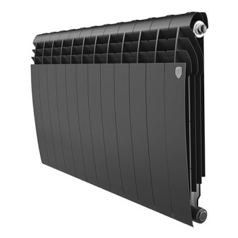 Радиатор биметаллический Royal Thermo BiLiner 500 (12 секций) Noir Sable
