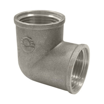Угольник 90 градусов VALFEX VF.090 ВР 1/2" Ду 15 Ру 40 никелированный латунный