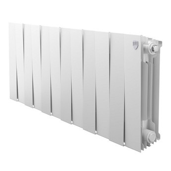 Радиатор биметаллический Royal Thermo PianoForte 300 (12 секций) Bianco Traffico