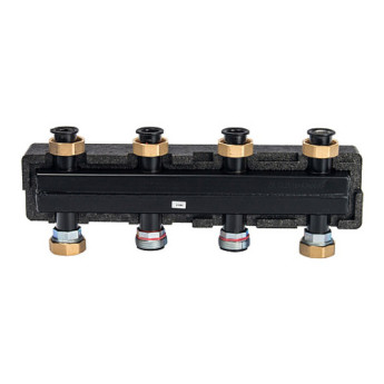Коллектор распределительный Meibes MeiFlow 8 M66301.21 3-х контурный ВР-НР 1 1/2" DN 40 PN 6 в теплоизоляции