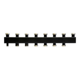 Коллектор распределительный ROMMER RDG-0017-005046 6-ти контурный НР 1 1/2" Ду 40 Ру 4 без теплоизоляции