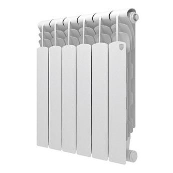 Радиатор биметаллический Royal Thermo Revolution Bimetall 2.0 500 (6 секций) Bianco Traffico