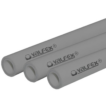 Полипропиленовая труба VALFEX 110х18,3х2000 PN 25 SDR 6 армированная алюминием серая