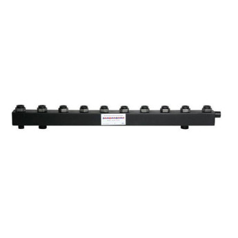 Коллектор распределительный Askon Стандарт КК-40F/125/40/5 5-ти контурный ВР-НР 1 1/2" Ду 40 Ру 6 без теплоизоляции