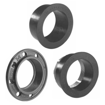 Фланец AVK 05 DN 125/125 PN 10/16 сборный для ПВХ труб