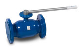Кран шаровой TEMPER 28366300 стандартнопроходной фланцевый DN 300 PN 16 с фланцем для установки привода
