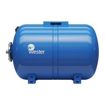 Гидроаккумулятор Wester WAO 24 НР 1" DN 280 PN 25 мембранный горизонтальный для систем водоснабжения